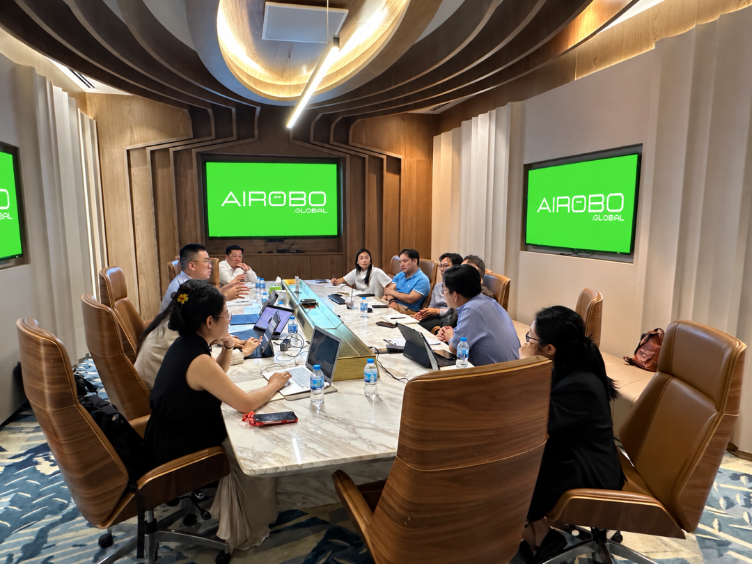 AIROBO全球布局首站越南:胡志明市工作会议聚焦产业机遇与机器人运营合作